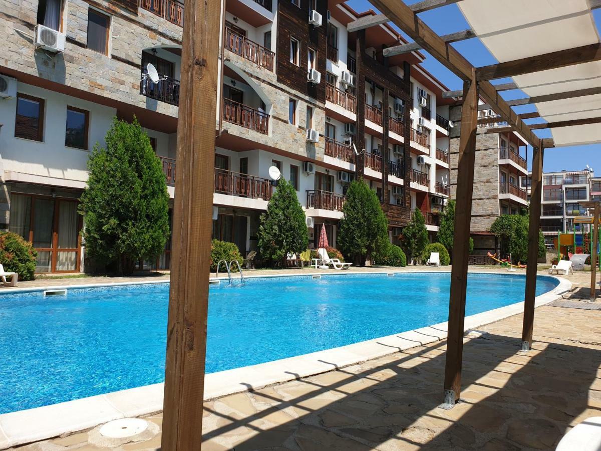 MitProt Panorama Bay 2 luks apartment 102 Sveti Vlas Bagian luar foto