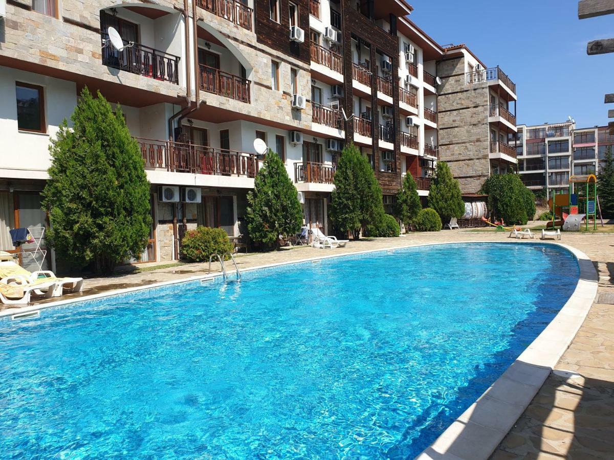 MitProt Panorama Bay 2 luks apartment 102 Sveti Vlas Bagian luar foto